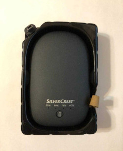 Повербанк Silver Crest з місткістю акумулятора 6000 mAh