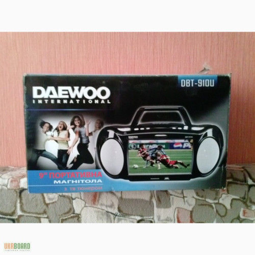 Куплю Портативный DVD-плеер Boomboox Daewoo DBT-910 U фото 3