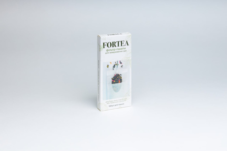 Фільтр-пакети для заварювання чаю від ТМ ForTea 