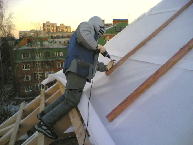 Монтаж и ремонт всех видов крыш фото 4