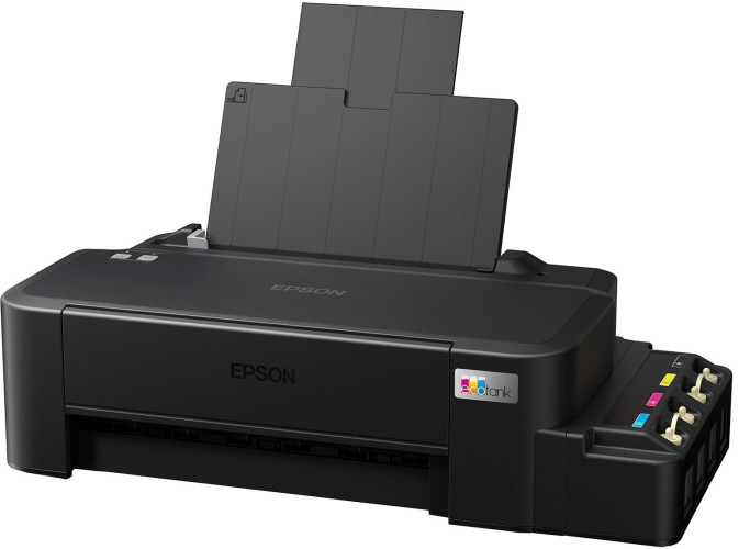 Принтер ink color A4 Epson EcoTank L121 9_4 ppm USB 4 inks, C11CD76414 фото 4