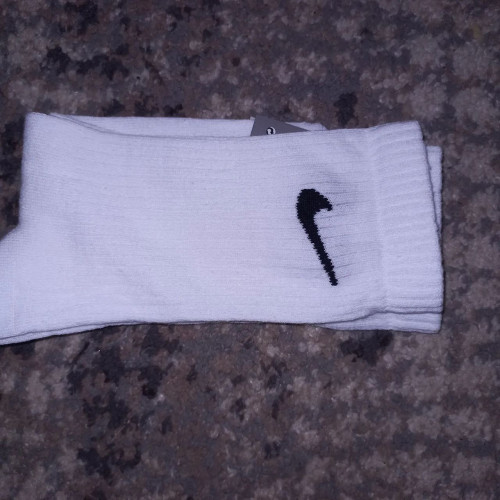 Шкарпетки Nike білі/високі фото 2