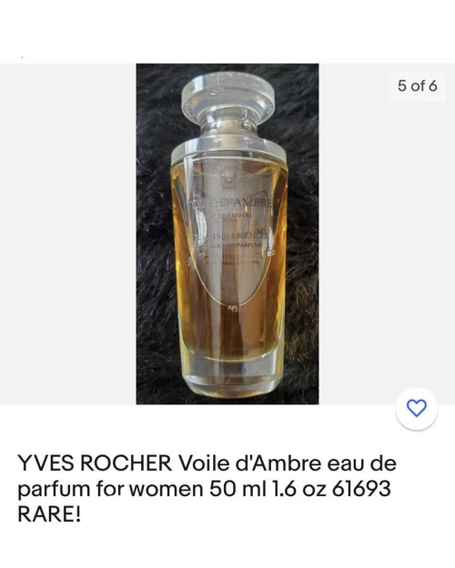 Парфумована вода Voile d'Ambre Yves Rocher 50 ml фото 4