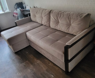Продам диван кутовий, двоспальний, фактично новий