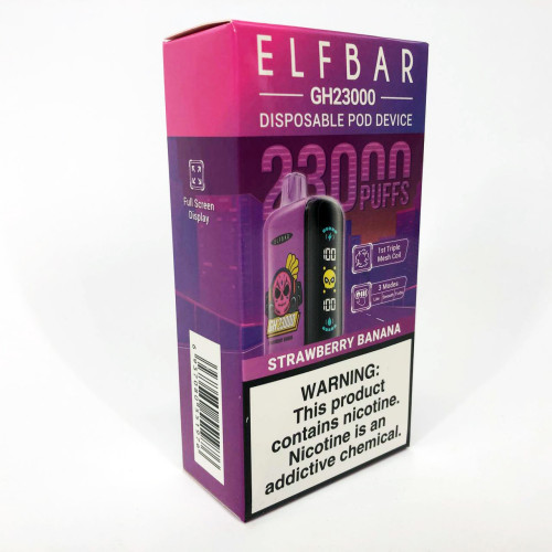 ELF BAR GH 23000 5%. Полуниця Банан (Strawberry Banana) ЦІНА ЗА ШТ 700 фото 4