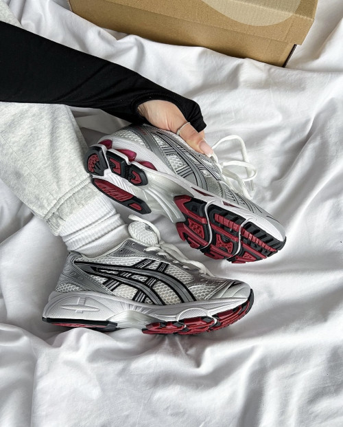 Кросівки Gel Kayano 14 Pure Silver Red фото 2