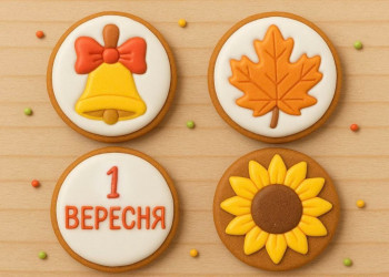 Пряники до 1 вересня школа садочок