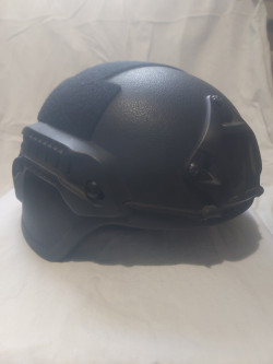 Шолом MICH 2000 Assault Shell Helmet NIJ IIIA. Чорний - 2900 грн