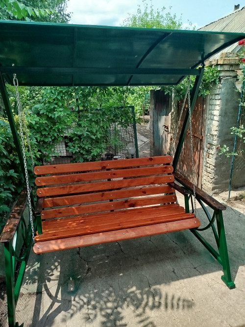 Продам садовую качелю фото 5