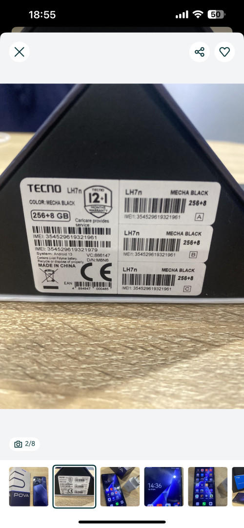 Tecno pova 5 телефон фото 8
