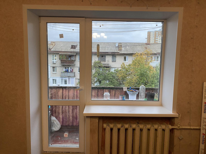 Металопластикові вікна, двері, ролети - продаж і монтаж на місці фото 2