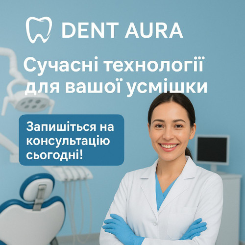 Стоматологія в Одесі — Dent Aura 
