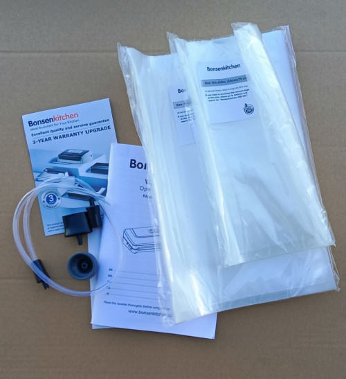 🔥 вакууматор bonsenkitchen — ідеальний для м’яса, сиру, овочів фото 5