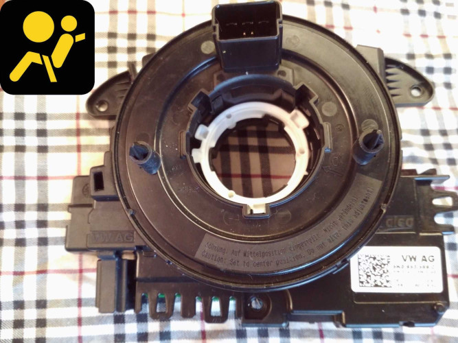 Ремонт шлейфа руля 5K0953569, подрулевой блок VW/SKODA/AUDI 