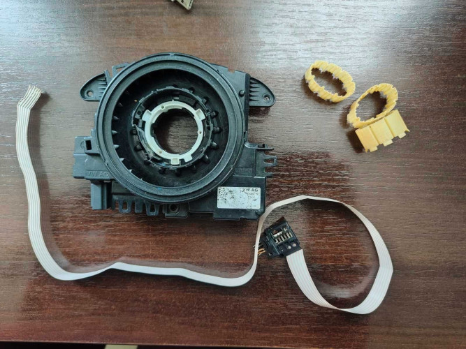 Ремонт шлейфа руля 5K0953569, подрулевой блок VW/SKODA/AUDI фото 6