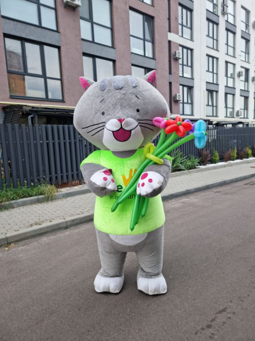 Замовте Білого Надувного Ведмедика для Експрес-Привітання! фото 3