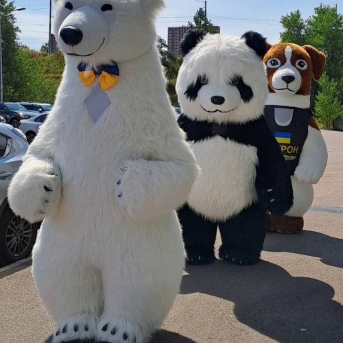 Замовте Білого Надувного Ведмедика для Експрес-Привітання! фото 4