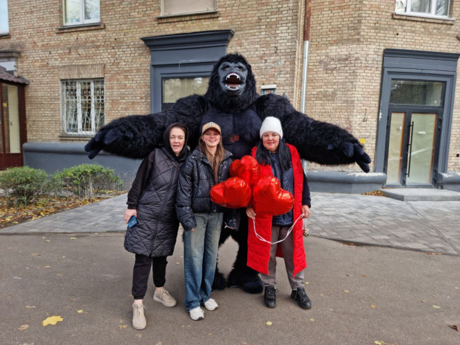 Замовте Білого Надувного Ведмедика для Експрес-Привітання! фото 6