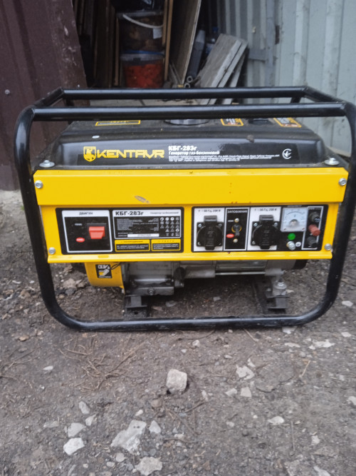 Продам генератор кентавр на 3кВт мідна обмотка комбінований газ-бензин фото 2