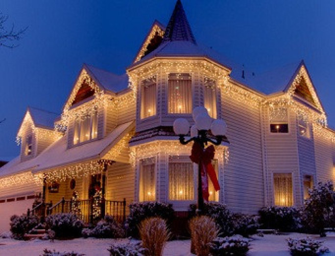 Новорічна ілюмінація, прикрасити гірляндами! фото 4