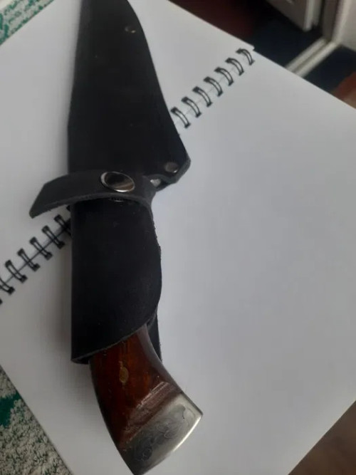 Нож ручной работы Мустанг. фото 3