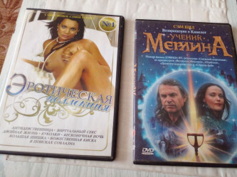 Разные двд диски с записями