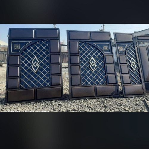 Металлические ворота в Кривом Роге фото 4