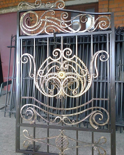 Металлические ворота в Кривом Роге фото 14