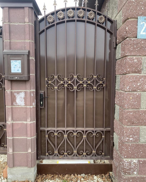 Металлические ворота в Кривом Роге фото 19