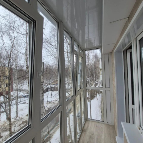 Застеклить балкон под ключ Кривой Рог фото 14