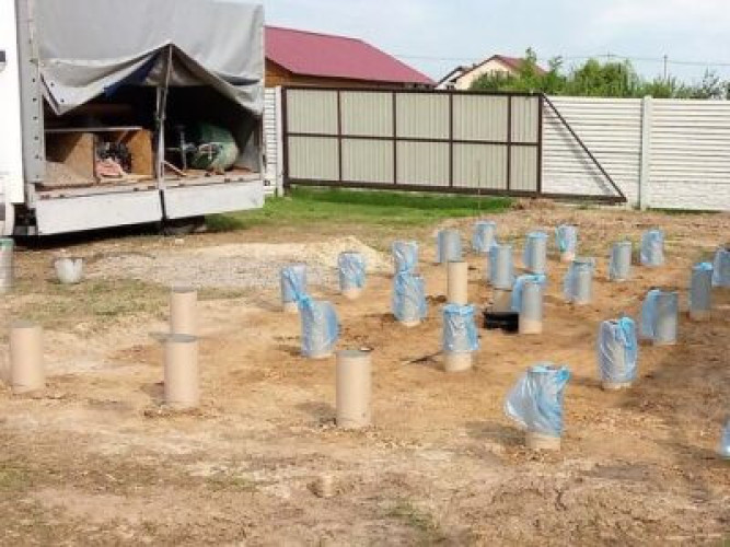 Стовбчастий фундамент під ключ фото 5