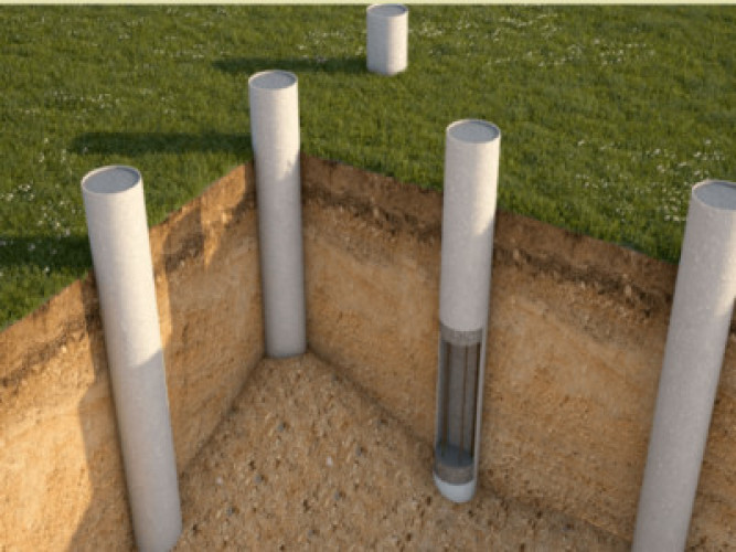 Стовбчастий фундамент під ключ фото 8