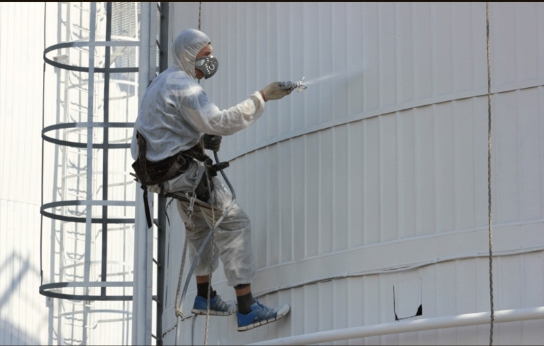 Фарбування дахів, фарбування складів, приміщень 
