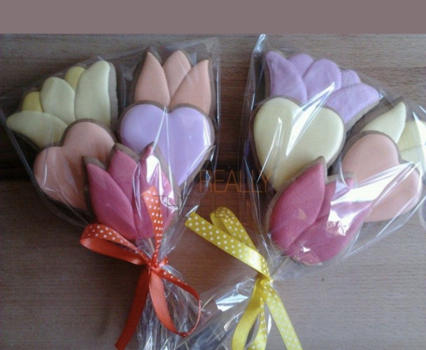 Святкові пряники до 8 Березня фото 6