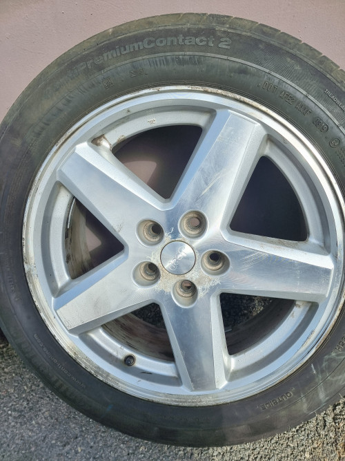 Диски R 18 с резинной 215×55 континенталь б.у на Джип компасс фото 5