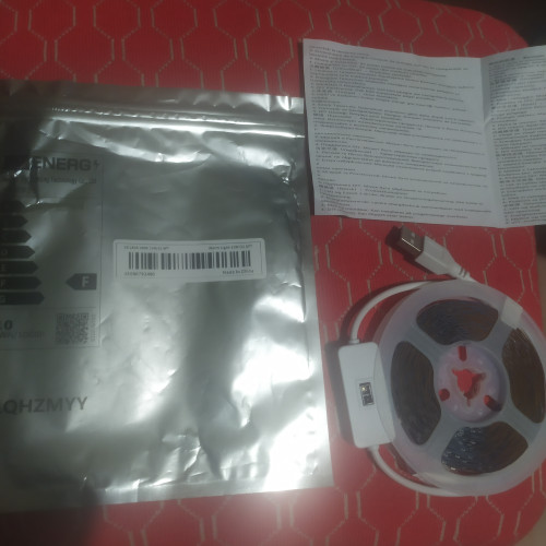 LED лента 10 м с датчиком движения влагостойкая для ванной комнаты 