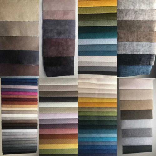 Ткань для Мебели для обивки Антикоготь Велюр Рогожка фото 3