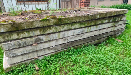 Плити перекриття промислові (3.87 х 1.84) - 6 шт