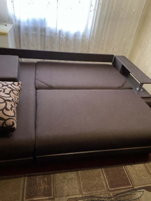 Диван-ліжко Граф кутовий у відмінному стані з баром та просторими відс фото 2