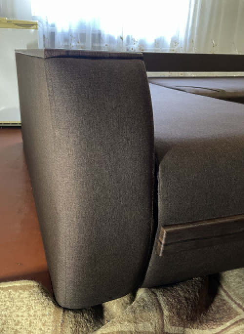 Диван-ліжко Граф кутовий у відмінному стані з баром та просторими відс фото 16