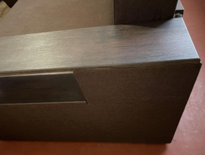 Диван-ліжко Граф кутовий у відмінному стані з баром та просторими відс фото 21