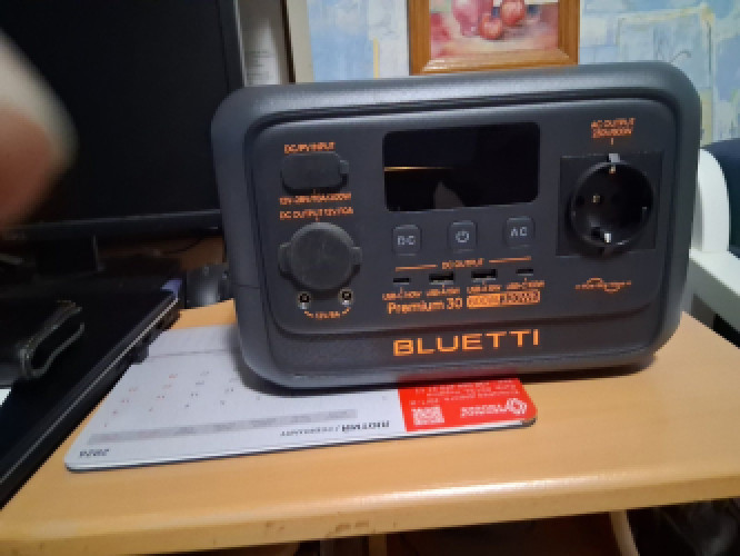 Продам зарядну станцію Blueti Premium 30 V2 нова  відправка зі Львова фото 2