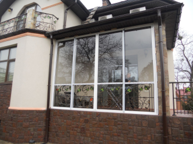 розсувні перегородки, розсувні балкони, тераси фото 7