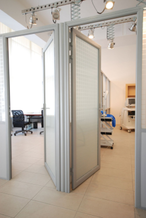 скляні двері, вхідні скляні двері фото 13