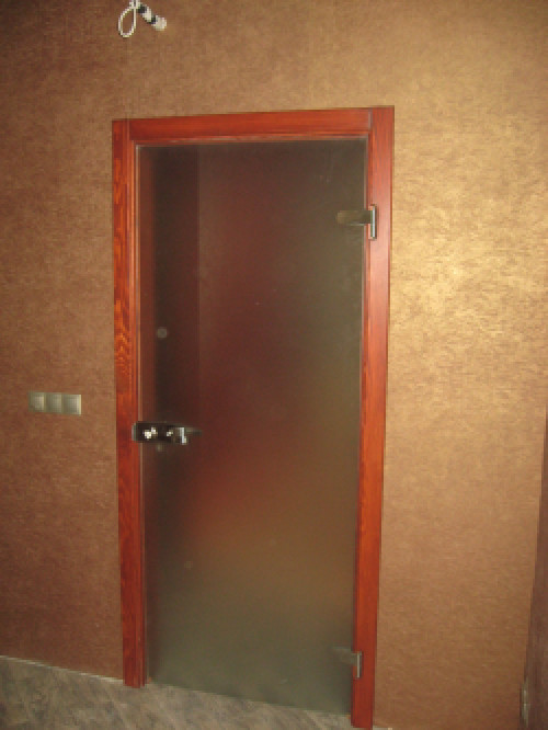 скляні двері, вхідні скляні двері фото 16