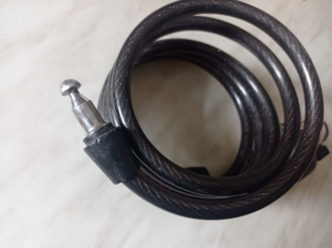 Велосипедный замок GIANT. Длина 150 см . фото 3