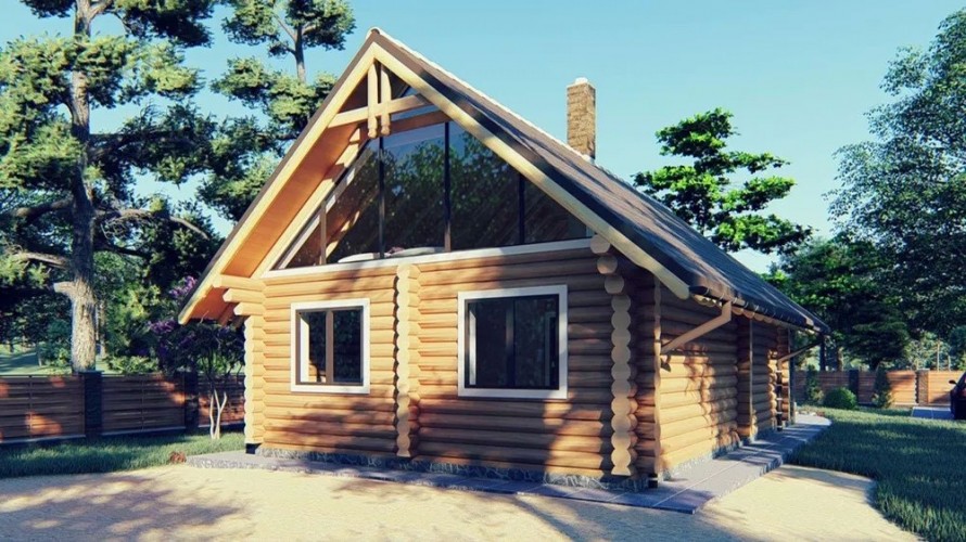 Дерев'яний будинок, дача 95м 20700$ зруб WonderWood еко брус фото 3