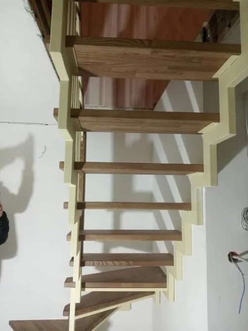 Сходи консольні, гвинтові металеві сходи, перила фото 4