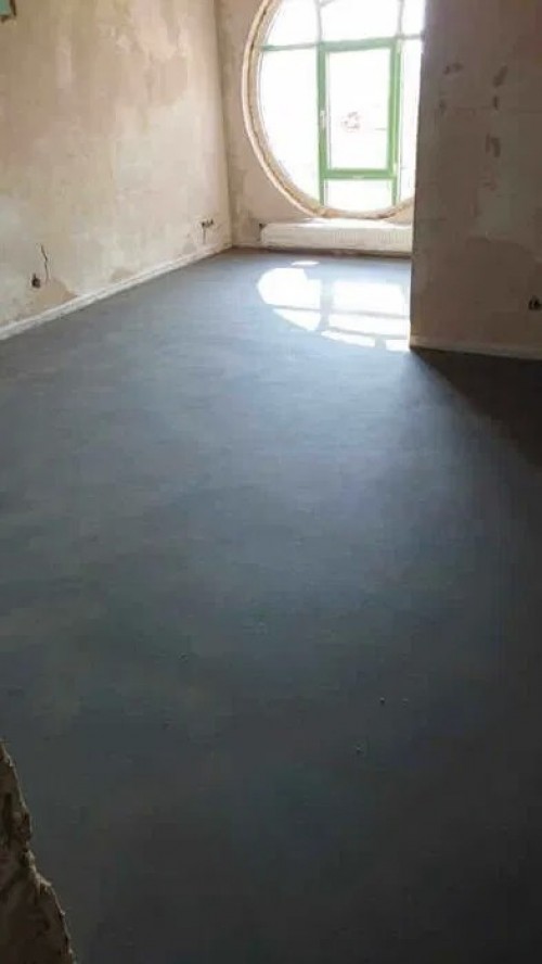Стяжка підлоги, машинна, напівсуха, тепла підлога, вирівнювання підлоги, заливка фото 5