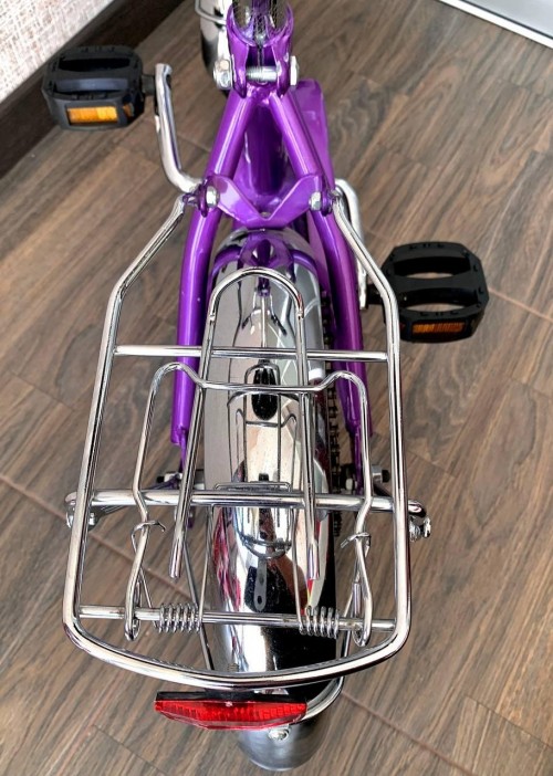 Велосипед Profi Trike 12д (P1248A) фіолетовий з додатковими колесами фото 3